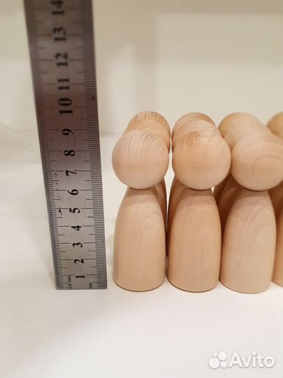 Деревянные человечки 12 шт