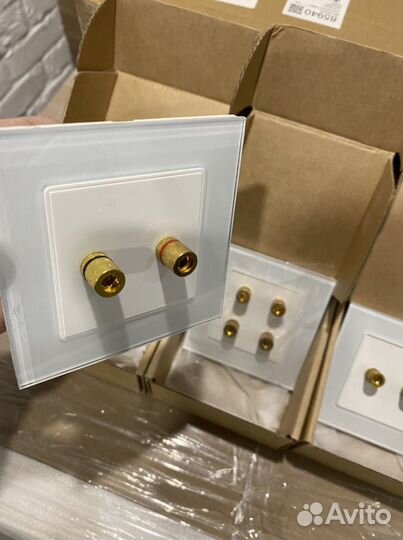 Аудио Розетки встраиваемые