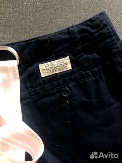 Ralph lauren шорты хлопок темно-синие 8 лет Чино