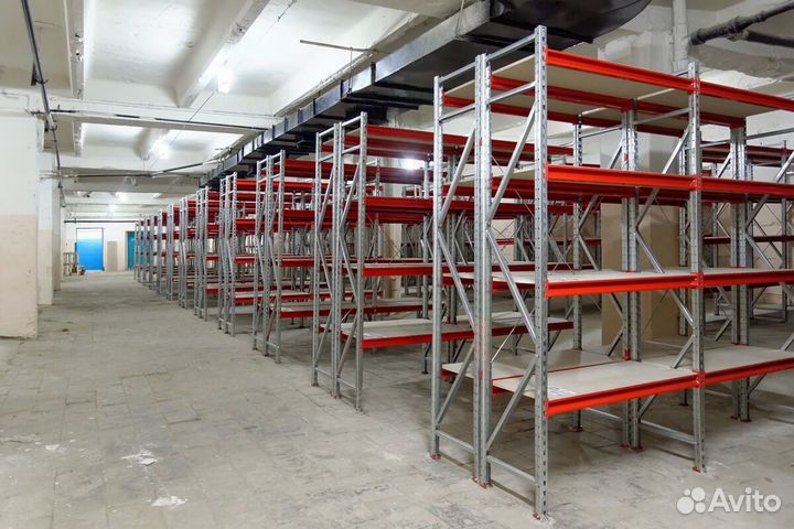 Стеллажи бу с полками и складские