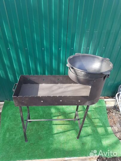 Мангал с подказанником 3мм