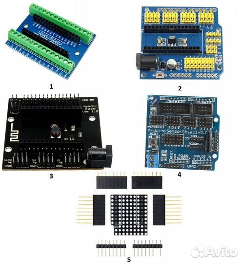 Шилды для arduino/Arduino sensor shield