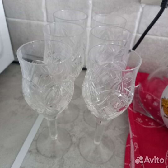 Хрустальные стаканы