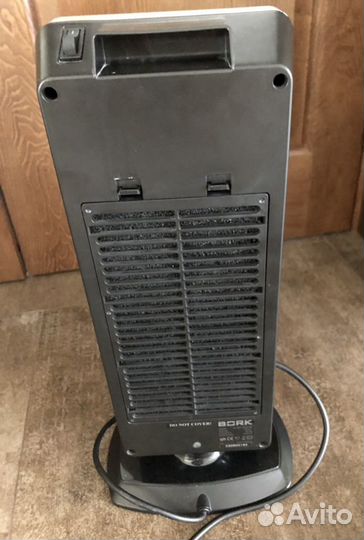 Керамический обогреватель bork CH BRT 8020 BK
