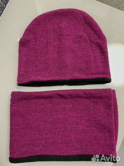 Комлект шапка и снуд