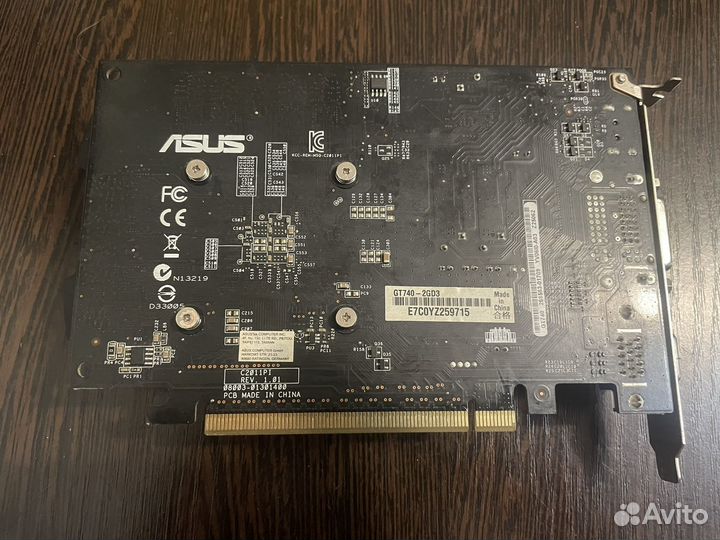 Видеокарта Asus GeForce GT 740 (2GB)