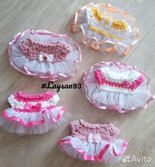 Одежда платье кофточка для уточки Лалафанфан