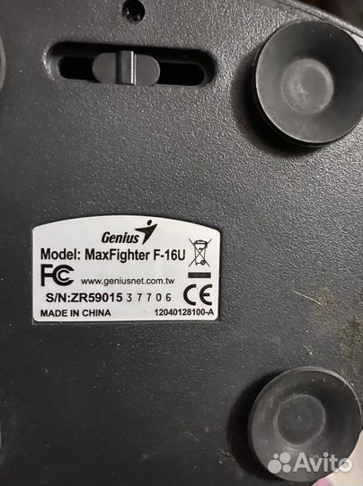 Джойстик genius maxfighter F-16U