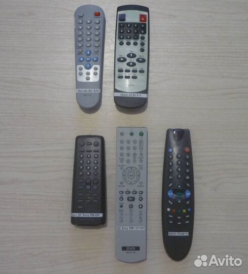 Пульты для кинескопных тв