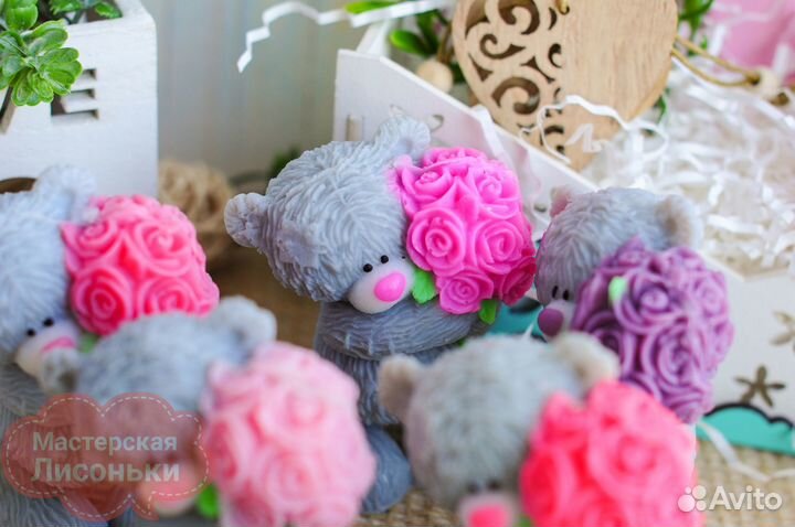Мыло ручной работы Мишки