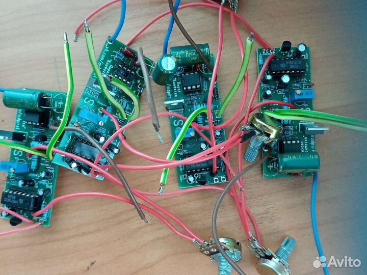 Собранная плата металлоискателя