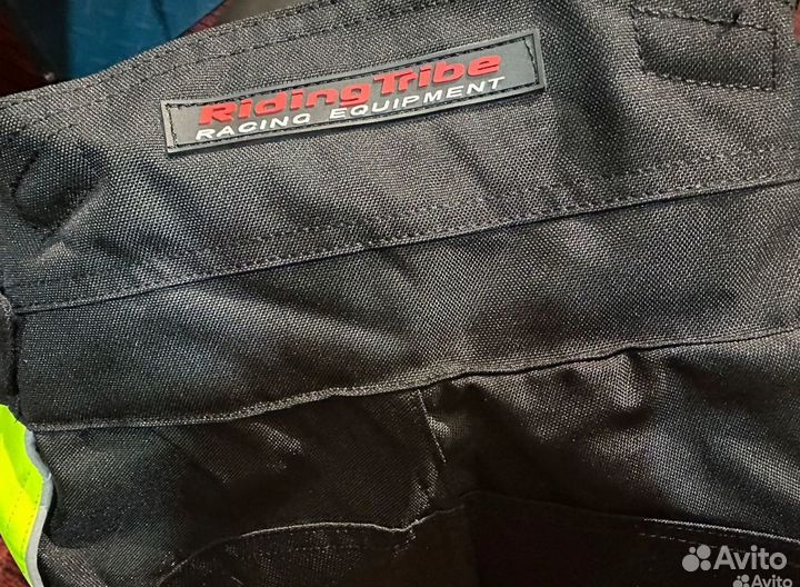 Мото штаны с защитой яркие мото кросс эндуро мото