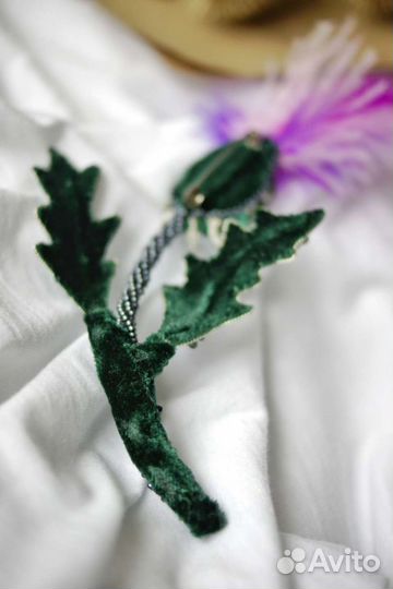 Брошь Чертополох