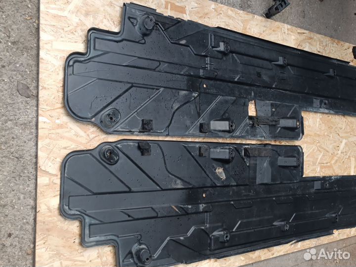 Защита днища кузова Mercedes C W204