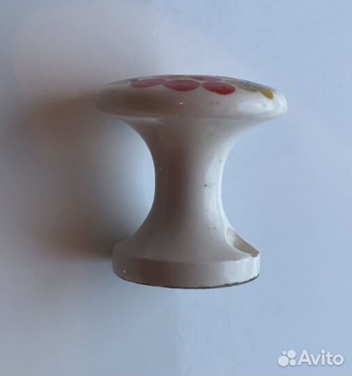 Советская дверная керамическая ручка, винтаж, СССР