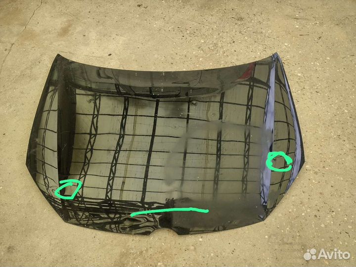 Капот на volkswagen golf 6