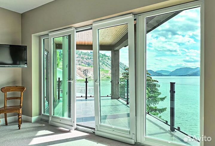 Раздвижные окна двери. Новые
