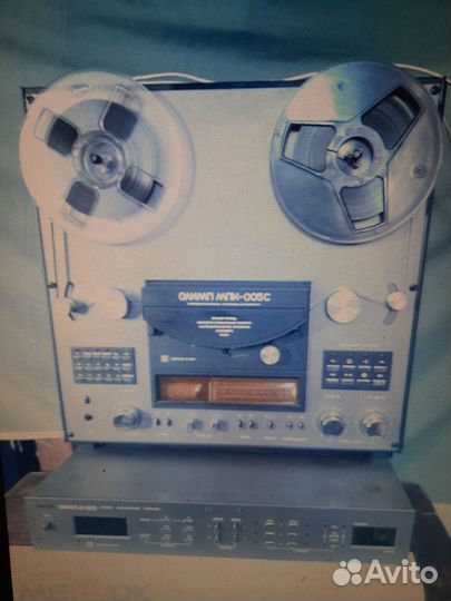 Катушечный магнитофон олимп-005с