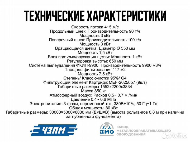 Дробеметная установка проходного типа