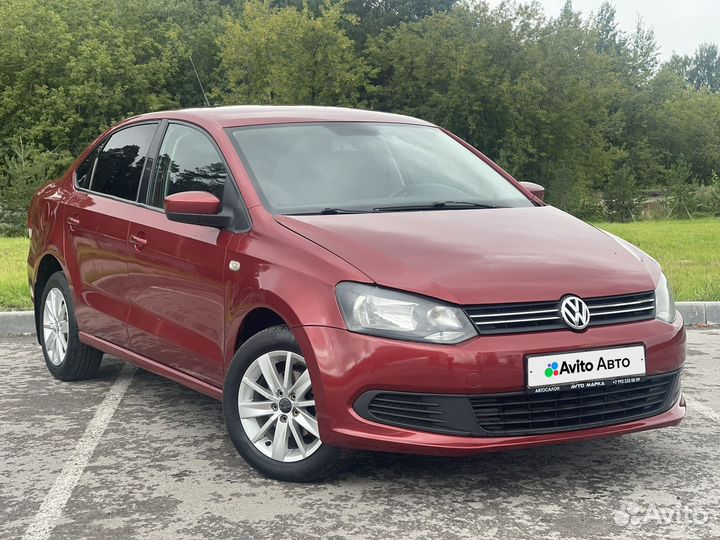 Volkswagen Polo 1.6 AT, 2012, 186 000 км