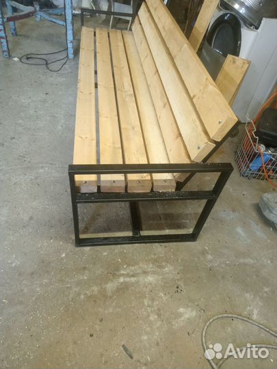 Скамейка лавочка садовая