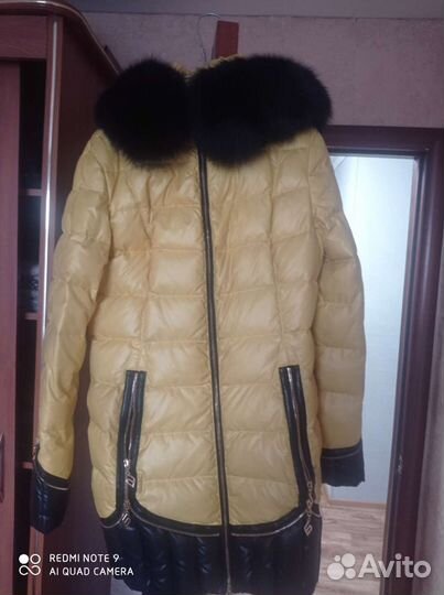Пуховик женский новый 48