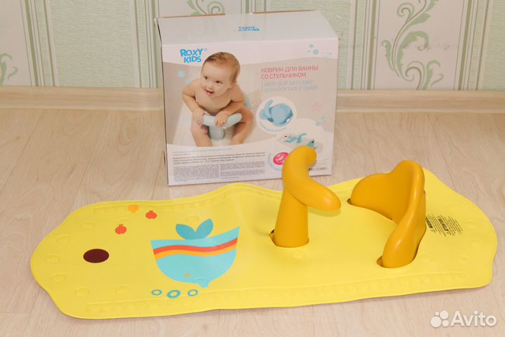 Коврик со стульчиком для купания Roxy Kids