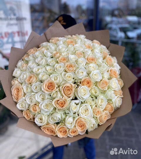 Букет из 101 розы