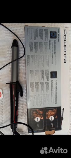 Плойка для волос rowenta новая