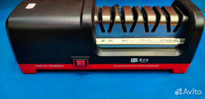 Электрическая точилка для ножей четырехэтапная