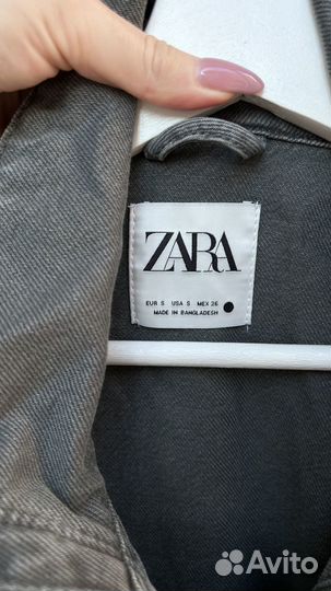 Куртка Zara джинсовая размер S