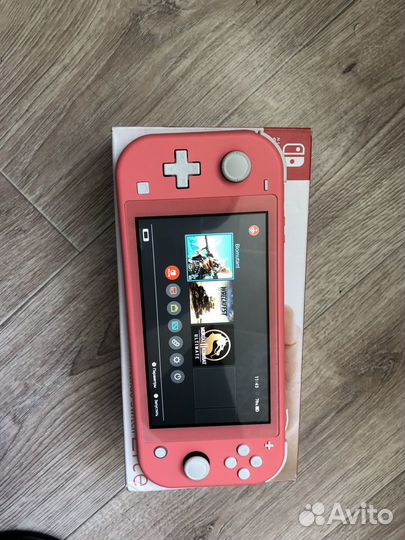 Nintendo switch lite чипованная