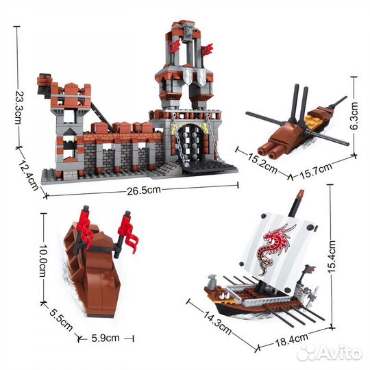Конструктор Сила рыцаря: Осада крепости