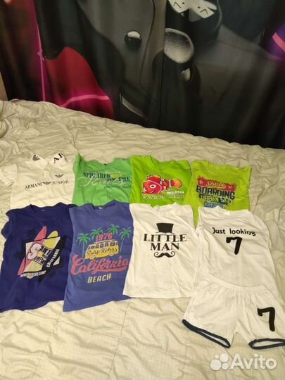 Детские вещи, много