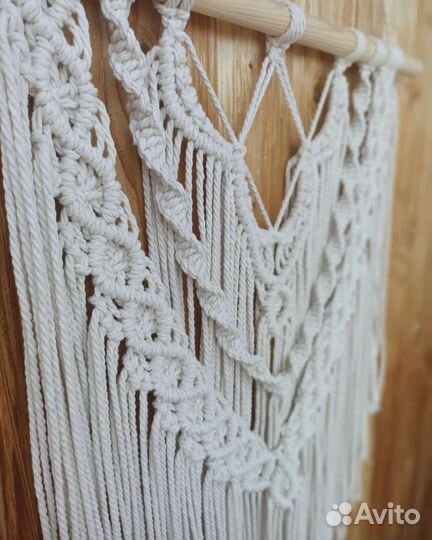 Настенное панно макраме