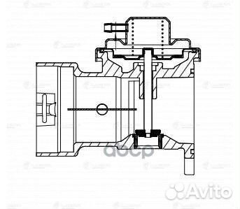 Клапан EGR (рециркуляции выхл. газов) lveg1851