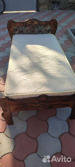 Детская кровать от 3 лет с матрасом бу