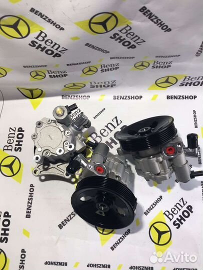 Насос гур Мерседес C E w204 w212 с датчиком