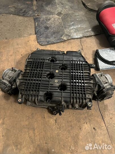 Впускной коллектор с дросселями vq35hr