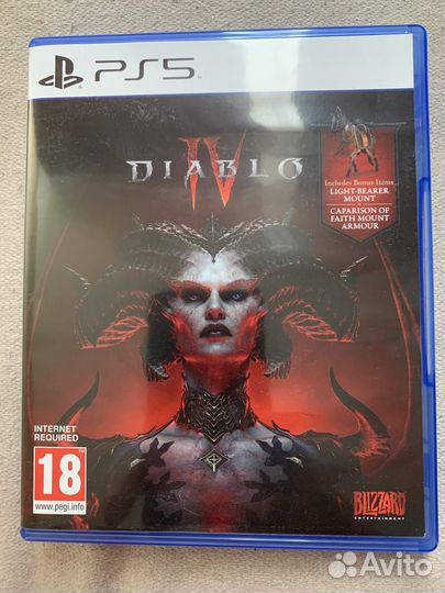 Diablo 4 ps5 диск