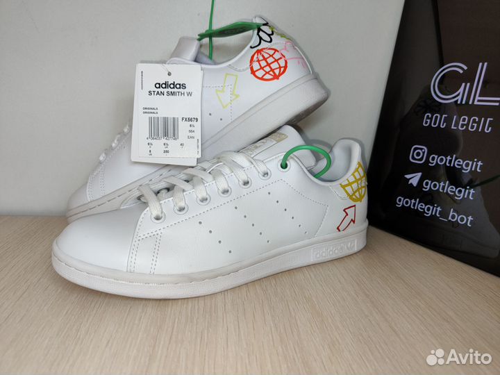 Оригинал Adidas Stan Smith размер 40
