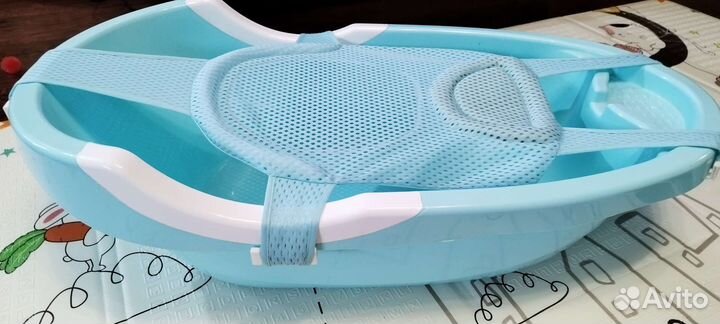 Ванночка для купания с гамаком и горкой