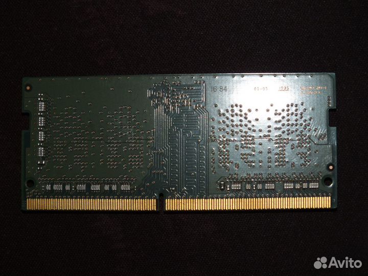 Модуль Samsung DDR4 4Гб для ноутбука