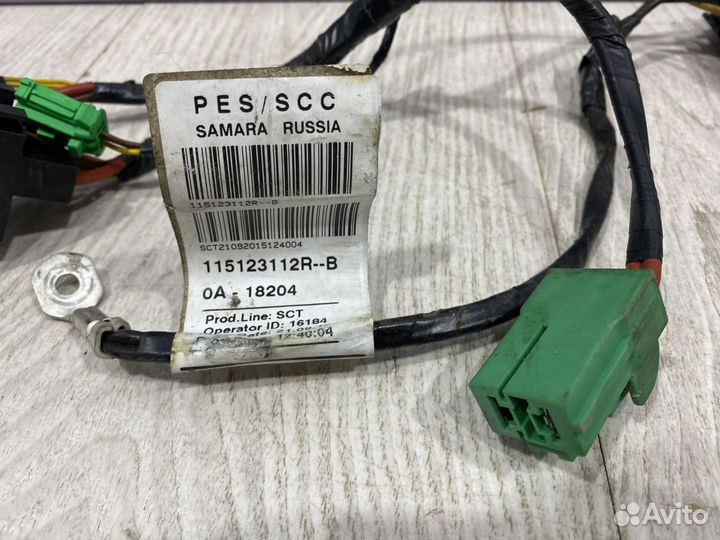 Проводка отопителя печки nissan terrano D10