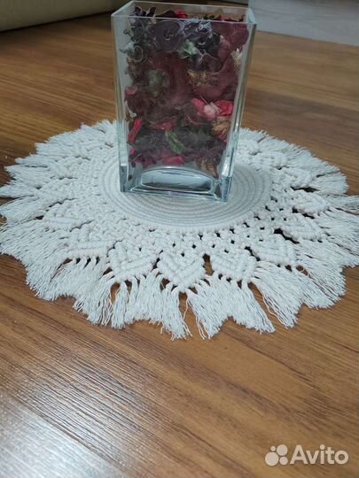 Салфетка макраме