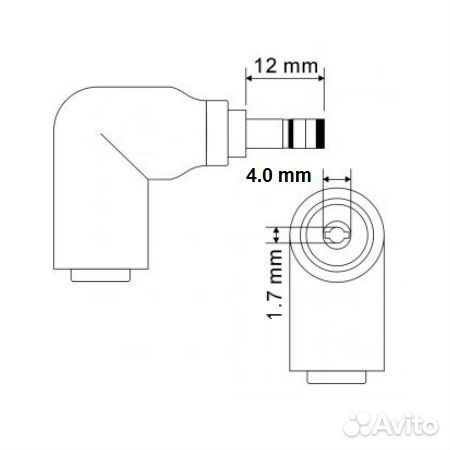 Зарядка 15V, 1.2A; для колонки Яндекс.Станция Мини