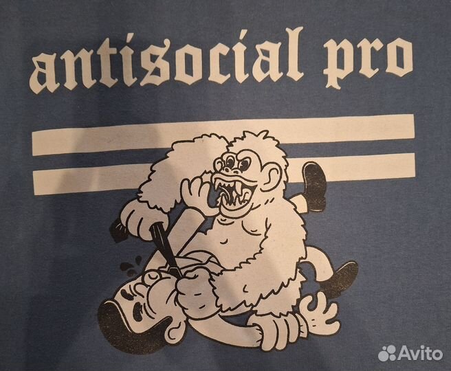 Футболка antisocial pro