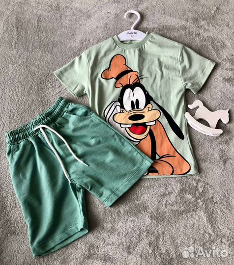 Костюм шорты+футболка 6-7 лет