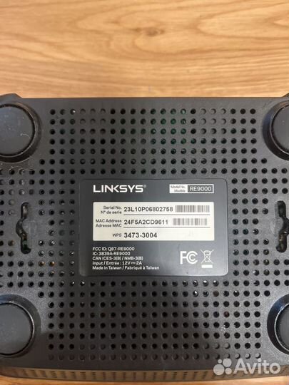 Wifi Linksys RE9000 усилитель репитер