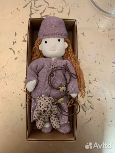 Кукла мягкая игрушка 30 см